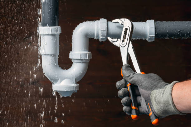 Professional Plumbing technician working in Linden, TX